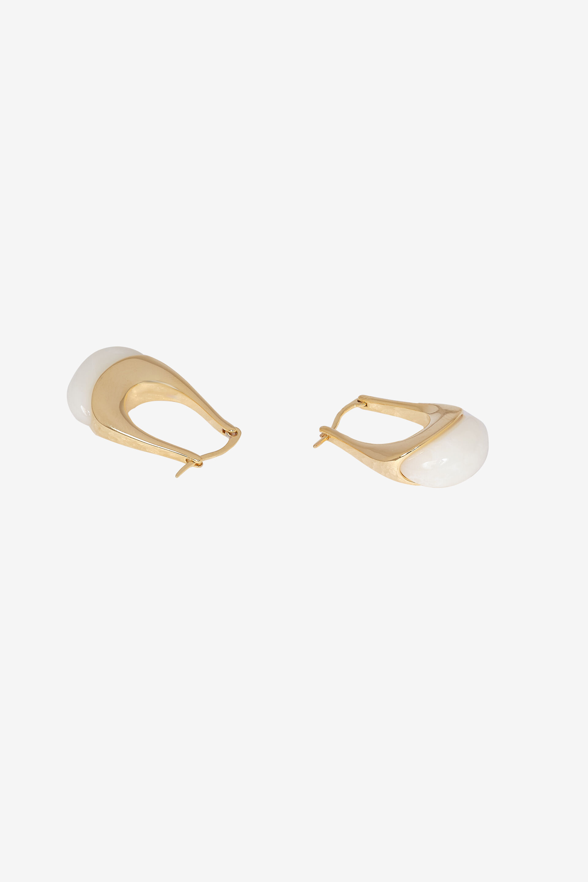 Ivory Oval Hoops, , image 2